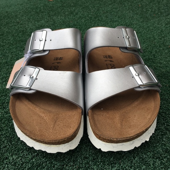 NWT Birkenstock Arizona Platform Slide Sandal 40 - Picture 6 of 8
